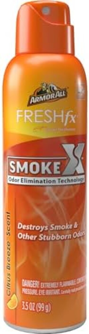 رذاذ معطر هواء للسيارة من آرمور أول فريش إف إكس سموكيكس سيتروس بريز - 3.5 أوقية