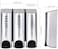 Chamber Soap Dispenser Trio Shower Gel Shampoo Conditioner Abs Wall Mount Silver