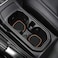 حامل أكواب تلقائي من Auovo مناسب لـ 2018 2019 Wrangler Jl Jlu 2020 Gladiator Jt Cup Mat Pad ملحقات الديكور الداخلي (مجموعة 4 قطع) (برتقالي)