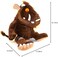 Aurora Gruffalo The Official Merchandise 12455 The Gruffalo Sitting، 41 سم، لعبة ناعمة، بني