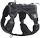 Auroth Tactical Harness For Large Dogs No Pull Adjustable Pet Harness Reflective K9 Working Training Easy Control Pet Vest Military Service Dog Harnesses Black L