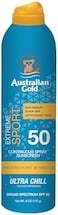 بخاخ واقي من الشمس المستمر من أستراليان جولد إكستريم سبورت بعامل حماية من الشمس 50 (واسع الطيف/مقاوم للعرق والماء/غير دهني/خالي من الأوكسيبنزون/لم يتم الإساءة إلى الحيوانات لتصنيعه)، 6 أونصة