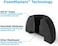 Foam Masters Memory Foam Ear Tips For Airpods 1St &amp; 2Nd Gen, Comfortable, Secure, Better Noise Cancellation, Version 3.0 Replacement Buds (Large - 3 Pairs, Black)