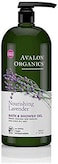 Avalon Organics Bath &amp; Shower Gel, Nourishing Lavender, 32 Oz
