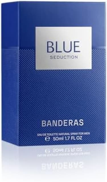 عطور أنطونيو بانديراس - بلو سيداكشن - بخاخ أو دو تواليت للرجال - 50 مل / 1.7 أونصة. أوز