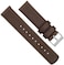 Barton Quick Release - Top Grain Leather Watch Band Strap - Choice Of Width - 16mm, 18mm, 19mm, 20mm, 21mm 22mm, 23mm Or 24mm