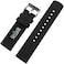 Barton Canvas Quick Release Watch Band Straps - Choose Color &amp; Width - 18mm, 19mm, 20mm, 21mm, 22mm, 23mm, Or 24mm