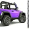Basiker 16 Inch Antenna For Jeep Wrangler Gladiator Jk Jt Rubicon Sahara Unlimited Sport 4Xe Willys Mojave 2007-2024, Jeep Wrangler Antenna Replacement, Upgrade Car Am Fm Jeep Accessories