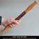 Beavercraft Draw Knife With Leather Sheath Dk1S-4, 3" Straight Shave Knife Wood Carving Tools Woodworking Hand Tool