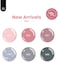 Beetles Gel Polish Bridesmaid Beauty Classic Nail Set - Nude Gray Pink 6 Colors Wedding Kit Popular Nail Art Design Soak Off UV LED Lamp Nail Manicure Kit Gifts Set