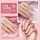 Beetles Gel Polish Bridesmaid Beauty Classic Nail Set - Nude Gray Pink 6 Colors Wedding Kit Popular Nail Art Design Soak Off UV LED Lamp Nail Manicure Kit Gifts Set