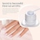 Swirl Nail Art Gel Liner - 1 Pcs 7ml Classic White Color Gel Art Paint For Nails Built Thin French Line Nail Art Brush In Gel Pens Soak Off Manicure Salon Christmas Nails Art