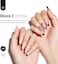 Beetles Gel Polish Nail Art Gel Liner Set- 2 Popular Black White Colors Gel Art Paint For Swirl Nails Euphoria Nail Built Thin Nail Art Brush In Gel Pens Soak Off Nail Art Gel Polish Kit Gift Box
