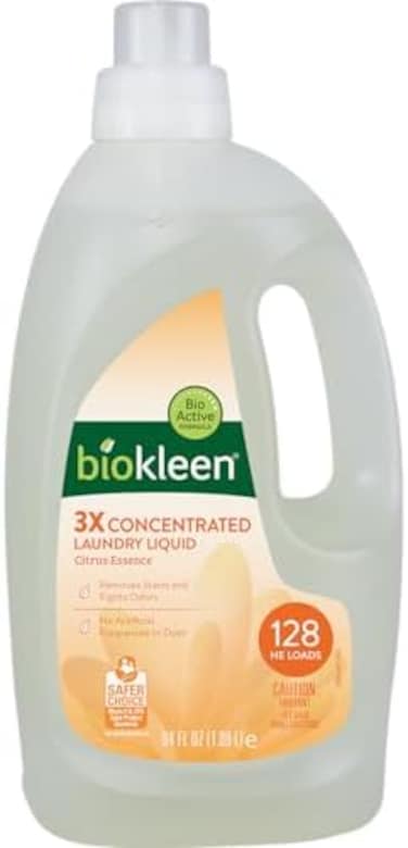 Plant-Based Laundry Liquid 128 Loads Citrus Essence 64 Fl. Oz.