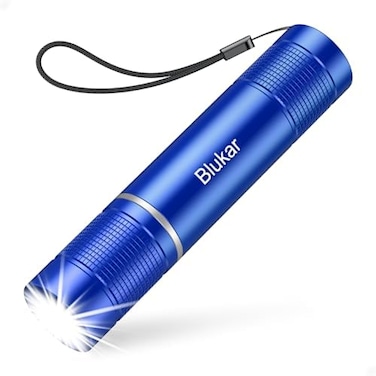 Rechargeable LED Torch, 2000Lm Ultra Powerful Military Aluminum LED Flashlight, 4 Lighting Modes &amp; Zoomable For Camping/Hiking/Emergency/Power Outage