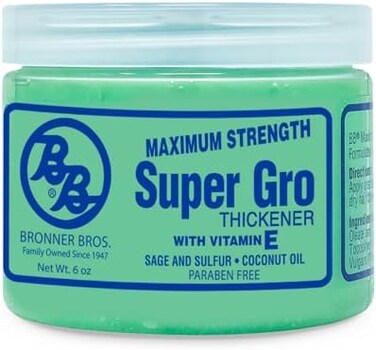 Bronner Bros Brothers Super Gro Maximum Strength, 6 Ounce