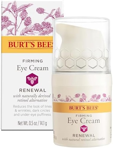 Burt's Bees Renewal Firming Eye Cream With Bakuchiol Natural Retinol Alternative - 0.5 Ounces (Packaging May Vary)