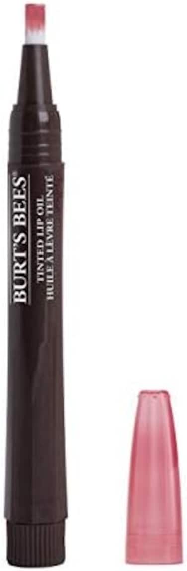 Burt's Bees 100 Percent Natural Moisturising Tinted Lip Oil, 1.1ml, Misted Plum