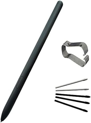Galaxy Tab S6 Lite S Pen Replacement For Samsung - Stylus Pen With 5 Free Tips (Black)