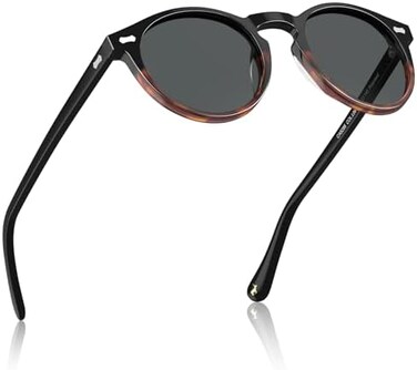 نظارات شمسية مستقطبة كلاسيكية للرجال حماية من الأشعة فوق البنفسجية 400 نظارات حديثة الطراز مصنوعة يدويًا بإطار من الأسيتات Ca5288L