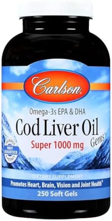 كارلسون زيت كبد سمك القد النرويجي، 100 كبسولة هلامية