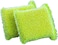 Casabella Sparkle Scrub Sponge, 2-Pack, Colors Vary Between Plum, Lime And Orange