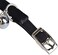 Chukchi Soft Velvet Safe Cat Adjustable Collar Bling Diamante With Bells, 11 Inch For Small Dogs And Cats (Black)