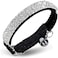Chukchi Soft Velvet Safe Cat Adjustable Collar Bling Diamante With Bells, 11 Inch For Small Dogs And Cats (Black)