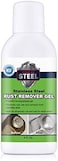 مزيل صدأ شديد التحمل للأسطح المعدنية بما في ذلك الفولاذ المقاوم للصدأ. منظف ​​المعادن وجل مزيل الصدأ المقاوم للصدأ لا يحتاج إلى فرك، ما عليك سوى وضعه وشطفه (4 أونصة)