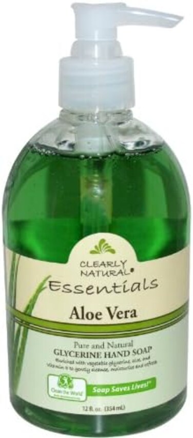 صابون سائل طبيعي لليدين بالصبار - 12 أونصة