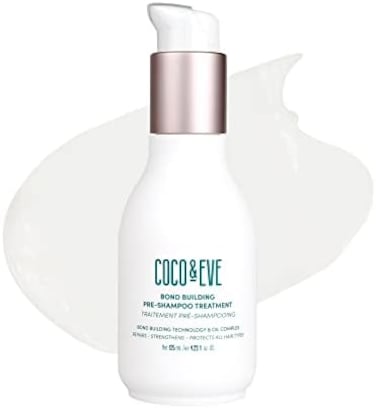 علاج ما قبل الشامبو من كوكو آند إيف بوند بيلدينج، إصلاح الشعر الجاف التالف، قناع ترطيب عميق لإصلاح الشعر التالف والروابط، يساعد على تكسر الشعر (125 مل)