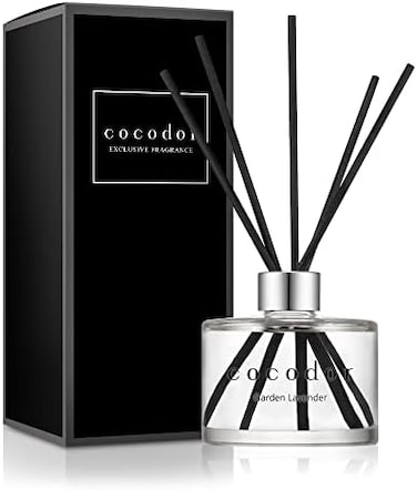 Cocod'or Signature Reed Diffuser/Garden Lavender / 6.7oz(200ml) / 1 Pack/Reed Diffuser، مجموعة Reed Diffuser Set، ناشر الزيت وعصي ناشر القصب، ديكور المنزل وديكور المكتب، العطور والهدايا، أسود