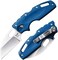 Cold Steel Tuff Lite 2.5&quot; Aus8A Sheepsfoot Razor-Sharp Plain Blade 3.5&quot; Griv-Ex Handle Pocket Folding Knife