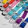Collardirect Leather Cat Collar, Cat Safety Collar With Elastic Strap, Kitten Collar For Cat With Bell Black Blue Red Orange Lime Green (Neck Fit 9"-11", Purple)