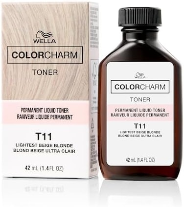 Color Charm Wella Hair Toner T11 Royal Blonde, 1.4Fl. Oz