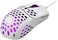 Cooler Master mm711 60G Glossy White Gaming Mouse With Lightweight Honeycomb Shell, Ultraweave Cable, 16000 Dpi Optical Sensor And Rgb Accents