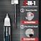 Car Touch Up Paint(Obsidian Black Metallic(197/9197)) For Mercedes-Benz, Car Paint Scratch Repair Kit, Quick &amp; Easy Solution To Repair, 2 In 1 Scratch Remover Pen With Color-Matched