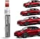 طلاء السيارة (أحمر فائق (Pr01)) لطراز تيسلا Y/3/S/X، طقم إصلاح خدوش طلاء السيارة 2 في 1 DIY مع طرف قلم وفرشاة، قلم مزيل الخدوش مع لون مطابق لـ Tesla