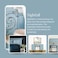 نمط طباشير طلاء Country Chic - للأثاث، وديكور المنزل، والحرف اليدوية - صديق للبيئة - الكل في واحد - لا حاجة إلى الشمع (حلول الليل [أزرق]، عينة (4 أونصة))