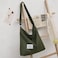 Covelin Women's Retro Large Size Canvas Shoulder Bag Hobo Crossbody Handbag Casual Tote