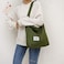 Covelin Women's Retro Large Size Canvas Shoulder Bag Hobo Crossbody Handbag Casual Tote