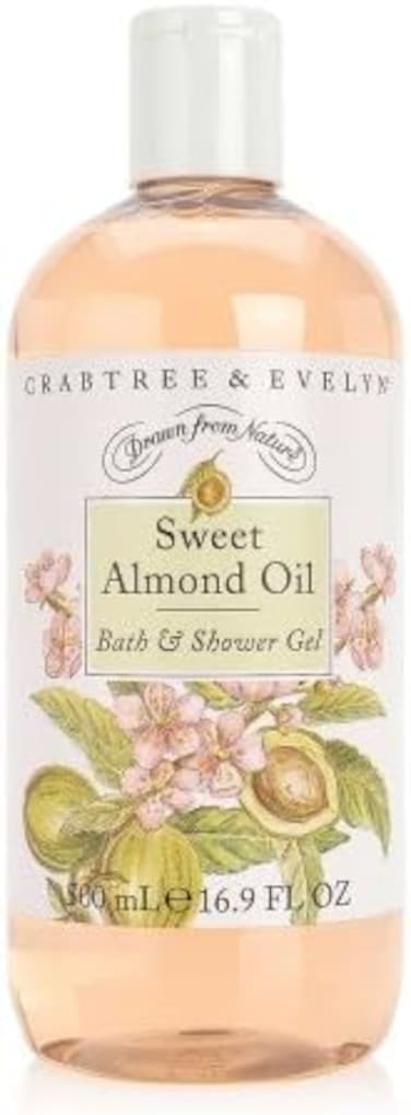 Crabtree &amp; Evelyn Sweet Almond Oil Bath And Shower Gel 500ml