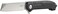 سكين جيب قابل للطي من Crkt Razel Gt: للحمل اليومي، شفرة ساطور من الفولاذ المقاوم للصدأ مع لمسة نهائية من الساتان، قفل بطانة، مقبض ألومنيوم أسود، فتحة حبل 4031 متعددة مقاس واحد