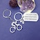 Cycling Gift Bicycle Inspirational Keychain Bike Motorcycle Gift It's Not The Destination Bicycle Encourage Key Chain Ring Jewelry Gift Cyclist Gift Bike Riding Gift For New Driver Biker（2 Pack）