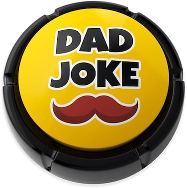 الهدية المثالية للأب مع أكثر من 50 نكتة مضحكة للأب، هدية مبتكرة للأزرار الناطقة