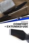 Dalstrong Honing Rod Steel - 9 بوصة - سلسلة Shadow Black - طلاء نيتريد التيتانيوم الأسود - فولاذ معالج بالفراغ عالي الكربون 7Cr17Mov-X - خالٍ من الخدوش - طلاء مبراة سكاكين المطبخ - معتمد من Nsf