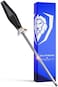 Dalstrong Honing Rod Steel - 9 بوصة - سلسلة Shadow Black - طلاء نيتريد التيتانيوم الأسود - فولاذ معالج بالفراغ عالي الكربون 7Cr17Mov-X - خالٍ من الخدوش - طلاء مبراة سكاكين المطبخ - معتمد من Nsf