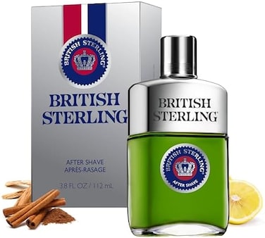 الجنيه الاسترليني البريطاني للرجال. ما بعد الحلاقة 3.8 أونصة