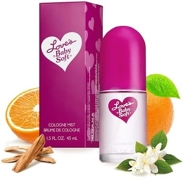 دانا كلاسيك فريجرانسز لوف بيبي سوفت كولونيا ميست 1.5 أونصة سائلة. أوز