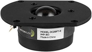 Dayton Audio Dc28Ft-8 1-1/8" Silk Dome Truncated Tweeter